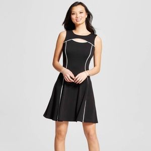 Melonie T Textured Fit and Flare Dress- NWT